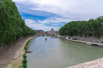 View on the Tiber River