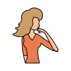 beautiful woman retro style fashion