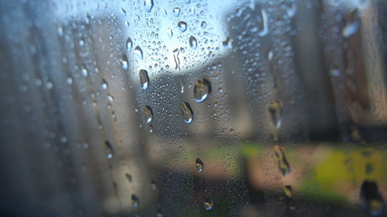 Rain on the window