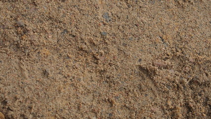 sand on the ground
