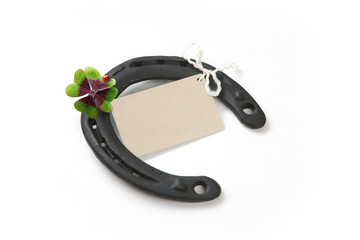 Obraz premium Hufeisen bringt Glück!