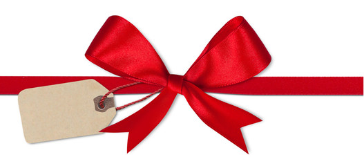 Gutschein Karte mit Schleife