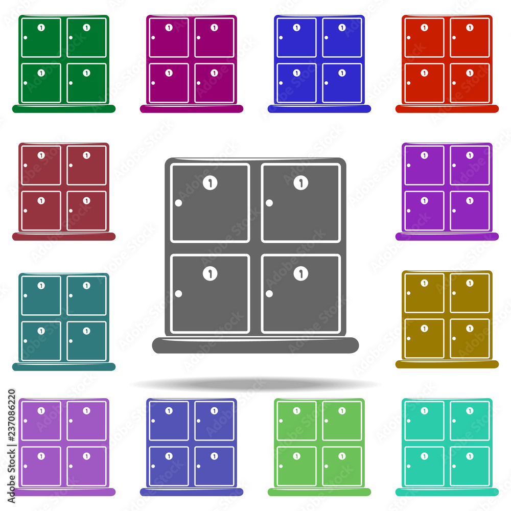 Poster box for things icon. elements of shop in multi color style icons. simple icon for websites, web desi