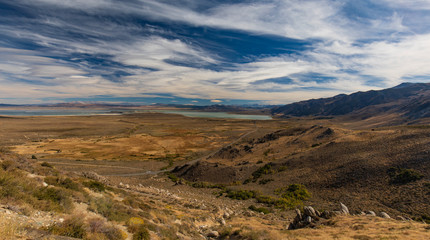 lake in the high desert of Nevada 