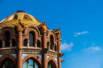 Hôpital sant pau de Barcelone, Espagne