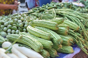 Gourd at the market