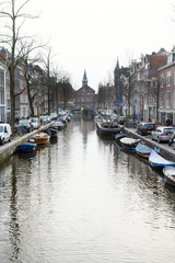 Fototapeta na wymiar The Jordaan district in Amsterdam