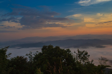 mist Si Nan National Park doi samer dao thailand