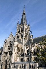 Ville d'Epernay, église Notre-Dame, département de la Marne, France