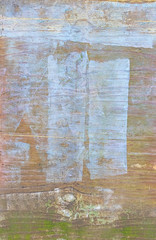 MDF wood painted brush
