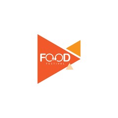 Food Festival Logo Vector Template Design Illustration
