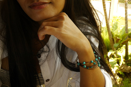 Hand Under Chain