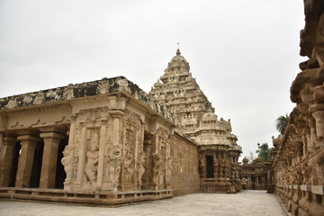 Kanchi Kailasanathar Temple, Kanchipuram, Tamil Nadu, India