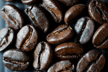 roasted coffee beans, can be used as a background