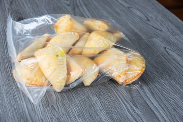 mini Nigerian Meat pies baked in oven