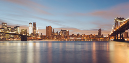 Skyline of Downtown NYC