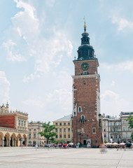 Fototapeta na wymiar Krakow Market Square
