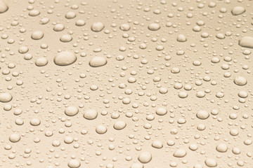 drops of water on floor abstract background