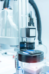 Robotic vision sensor camera system in intellegence factory