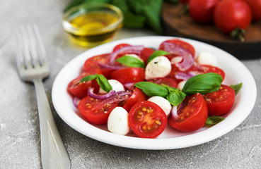 Italian caprese salad