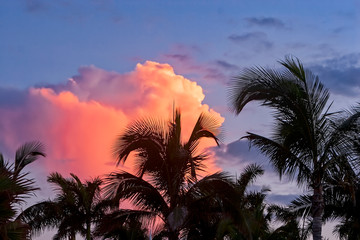 Caribbean Clouds at Sunrise