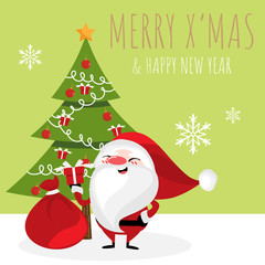 Christmas holiday season background.