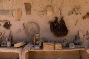 Craftsman place in the Medina o Fez city working traditional handycrafts, Morocco