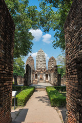 Wat Si Sawai in Sukhothai Historical Park, Sukhothai, Thailand. It is part of the World Heritage...