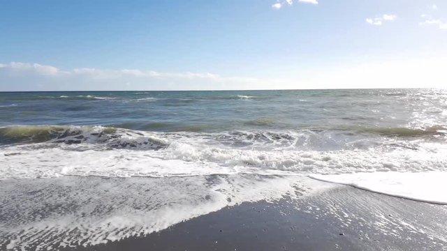 Wellen im Meer