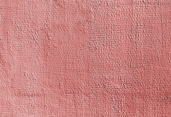 Cement wall texture in red color.