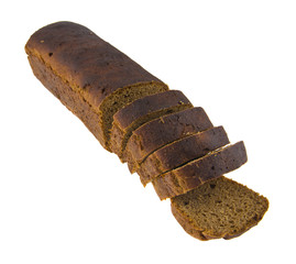 bread isolated on white background