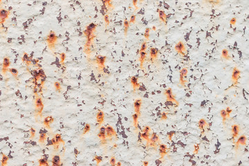 rust on metal as background