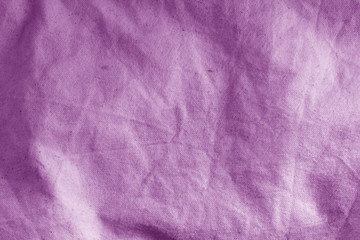 Cotton cloth texture in purple color.