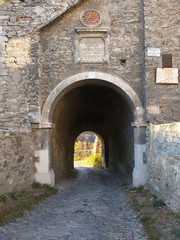 Fototapeta na wymiar Old fortress, Kamianets-Podilskyi