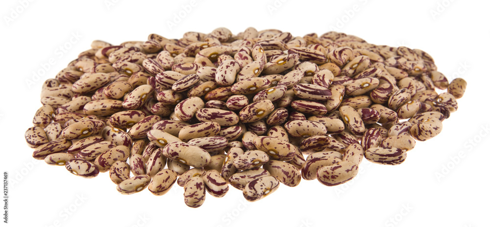 Wall mural beans beans isolated on white background