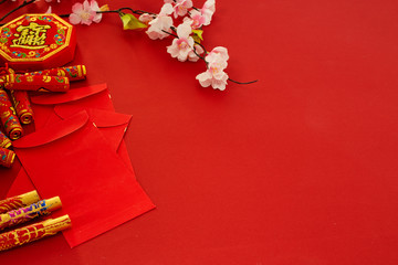 chinese new year festival plum flowers