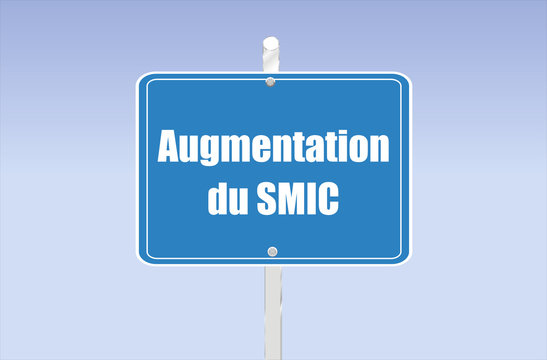 panneau augmentation du smic