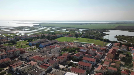 Marano lagoon historic center