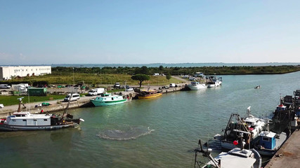 Marano lagoon historic center