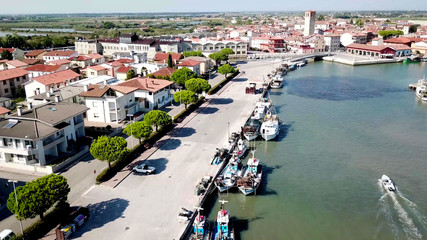 Marano lagoon historic center