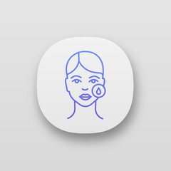 Makeup removal app icon