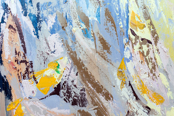 painted abstract background