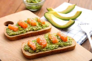 Toast with avocado
