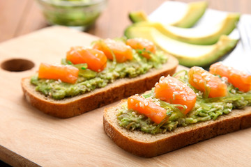 Toast with avocado