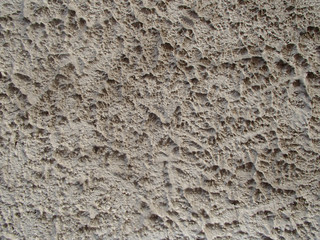 Textured Gray Plaster Wall Background