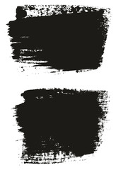 Paint Brush Wide Background High Detail Abstract Vector Background Set 32