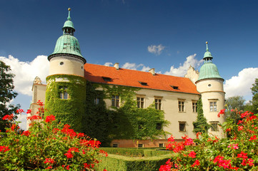 Palace in Baranow Sandomierski, Poland, often called little Wawel.