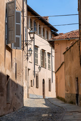 Saluzzo, Piedmont, Italy, historic city