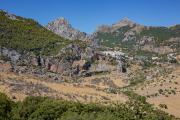 Scenic landscape near Ronda, Andalusia, Spain
