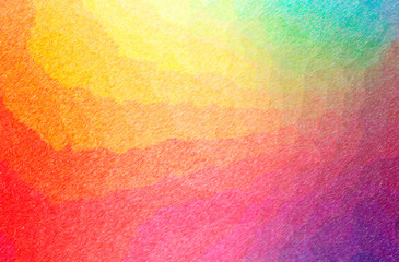 Illustration of abstract Orange, Red And Purple Color Pencil High Coverage Horizontal background.
